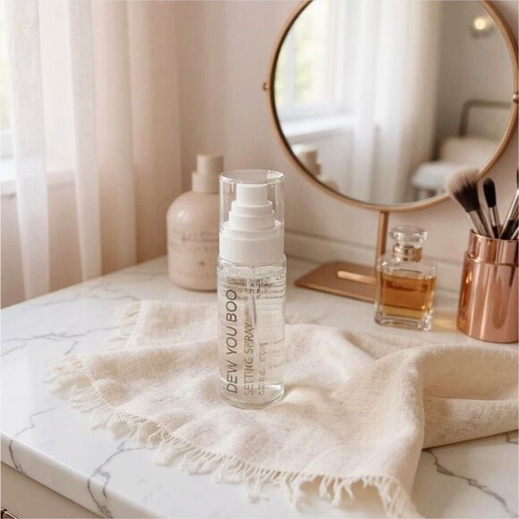 Dew You Boo Setting Spray 3.4oz – Hydrating Vegan Mist for Dewy Glow - Picture 3 of 10
